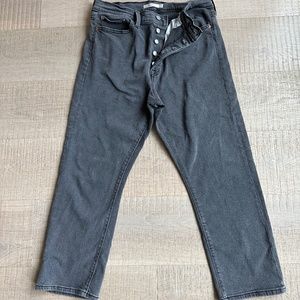 Levi's Wedgie cropped Straight Size 32